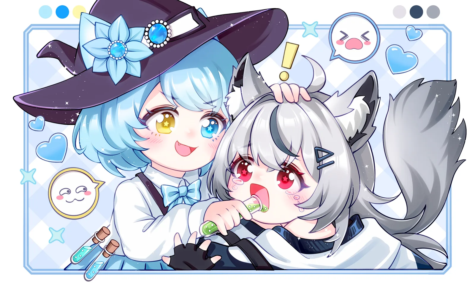 淼渺插画